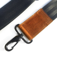 Bundle: R&R Weekender Horween Whiskey Cavalier Leather x TexWax™ Buffalo Plaid Wax Canvas / Ships in 8 Weeks