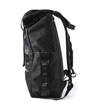 VerBockel Rolltop Backpack 2.0 'Un-Zipped' / Black Ballistic Nylon x ECOPAK™ EPX ’Fire Edition’ / Last 1
