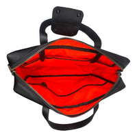 Defender Briefcase / Horween Austin Calf Leather Strap Edition Bundle x 'Fire Edition' ECOPAK™ EPX Blaze Orange / Last 1