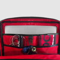 Slim Briefcase Horween Austin Calf Leather x Redrum X-PAC™