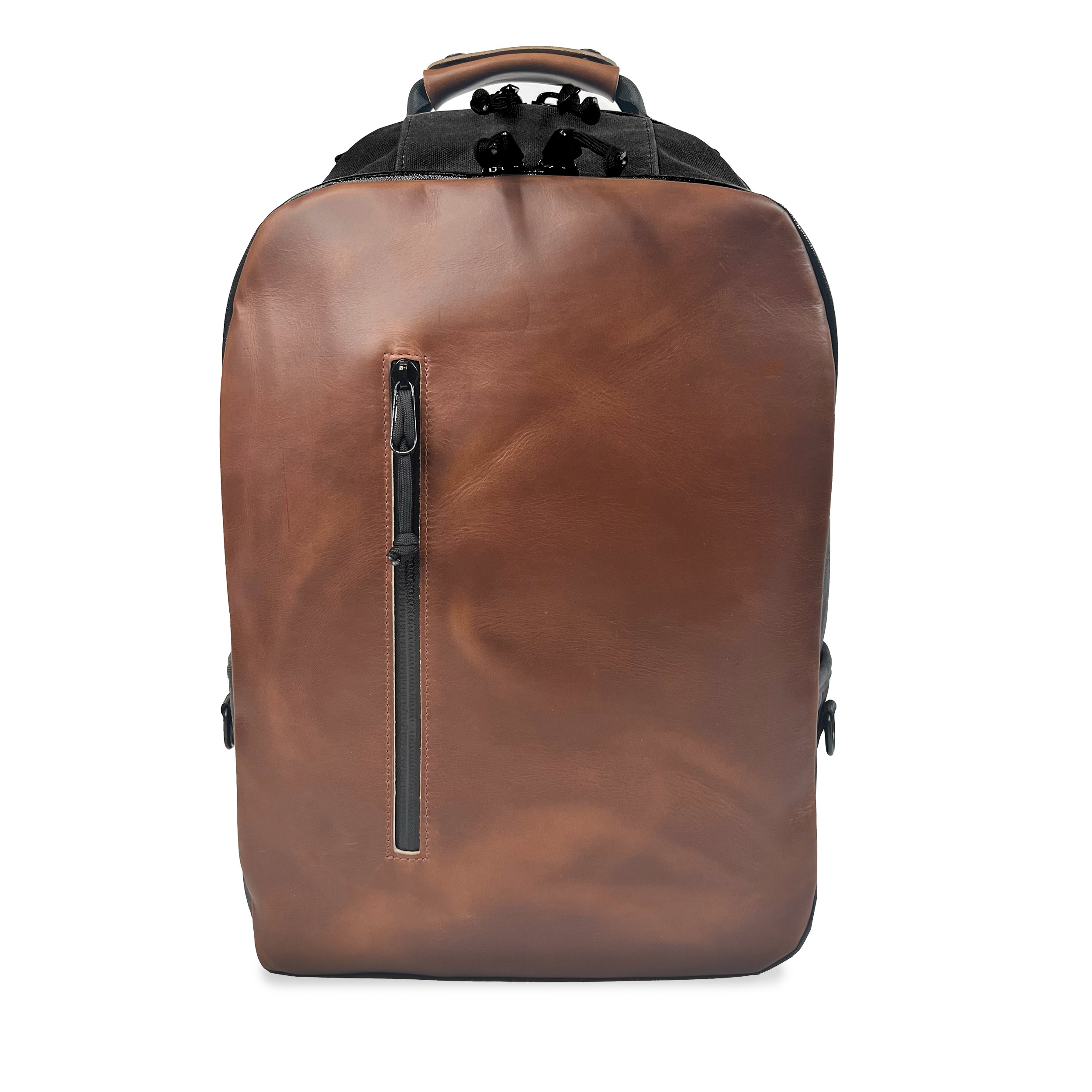 Bucktown Backpack / Black TexWax™ Canvas x Horween Cavalier