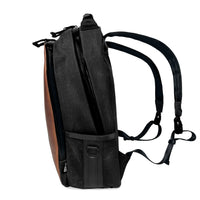 Bucktown Backpack / Black TexWax™ Canvas x Horween Cavalier Whiskey Leather x 'Redrum' X-Pac™ Bundle / Last 1