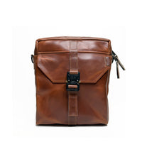 Defender DayTripper / Horween Cavalier Whiskey Leather x TexWax™ Autumn Plaid Wax Canvas