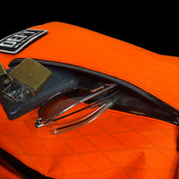 SHIPS IN 8-10 WEEKS / Bucktown / Blaze 'Fire' Orange X-Pac™ Exterior x Rogue Camo CORDURA® Interior
