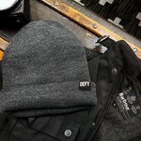 DEFY Grey Beanie / Low Stock