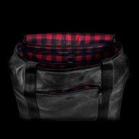 The Rover Backpack Horween Essex Rookery Leather Bundle x TexWax™ Buffalo Plaid Wax Canvas / Ships in 3-6 Weeks
