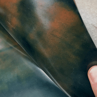 FF - Mr Gripper / Horween Marbled (Greens, Browns, Blues) Shell Cordovan Mr Gripper / Last 1