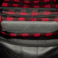 Menace Backpack 2.0 / Full Horween Essex Rookery Leather x TexWax™ Buffalo Plaid Wax Canvas Bundle / Limited