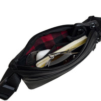 Nefarious Horween Essex Rookery Leather x TexWax™ Buffalo Plaid Wax Canvas / Ships in 4-6 Weeks