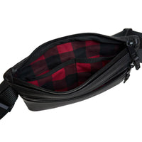 Nefarious Horween Essex Rookery Leather x TexWax™ Buffalo Plaid Wax Canvas / Ships in 4-6 Weeks