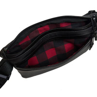 Nefarious Horween Essex Rookery Leather x TexWax™ Buffalo Plaid Wax Canvas / Ships in 4-6 Weeks