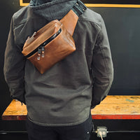 The Parker Pack 2.0 / Horween Cavalier Whiskey Leather / Ships in 4-6 Weeks