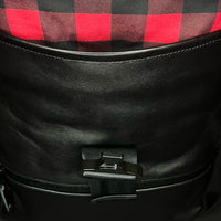 Menace Backpack 2.0 / Full Horween Essex Rookery Leather x TexWax™ Buffalo Plaid Wax Canvas Bundle / Limited