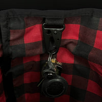 Menace Backpack 2.0 / Full Horween Essex Rookery Leather x TexWax™ Buffalo Plaid Wax Canvas Bundle / Limited