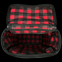 Menace Backpack 2.0 / Full Horween Essex Rookery Leather x TexWax™ Buffalo Plaid Wax Canvas Bundle / Limited