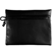 Project Horween Essex Rookery Leather x TexWax™ Buffalo Plaid Wax Canvas 3 Pouch Bundle / Ships in 1 Week