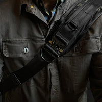 The Ultimate Crossbody Strap Rogue Camo MultiCam Black™ CORDURA® x Closed-Cell Foam Padding x AustriAlpin® Cobra Buckle