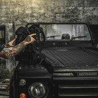 VerBockel Rolltop Backpack 2.0 'Un-Zipped' / Black Ballistic Nylon x ECOPAK™ EPX ’Fire Edition’ / Last 1