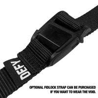 The Void Horween Cavalier Whiskey Leather x Ballistic Nylon Admin Pouch | Large