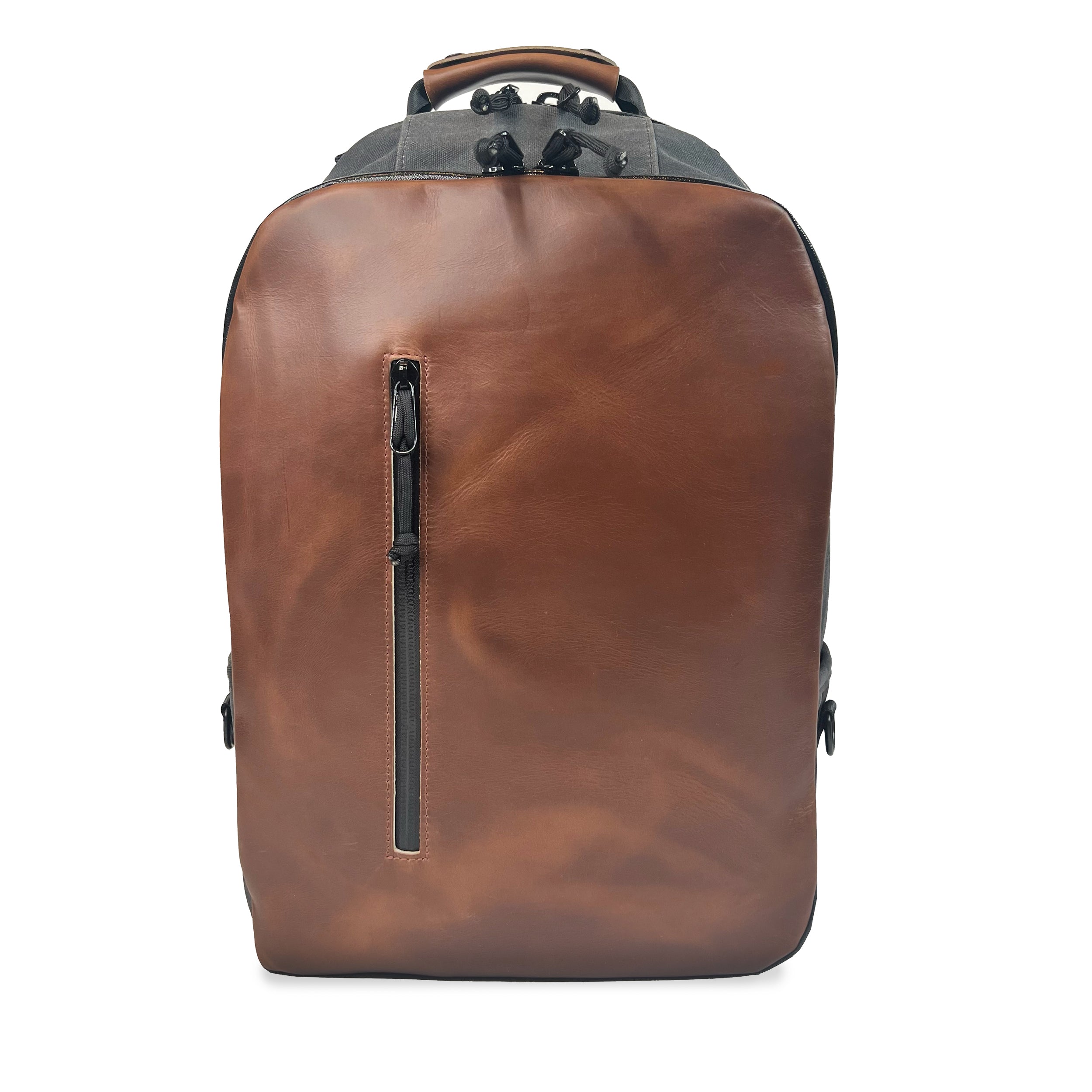 FAST-PACK LEATHER BACKPACK store - WHISKEY