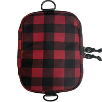 The Void Admin Pouch / TexWax™ Buffalo Plaid Wax Canvas / Low Stock