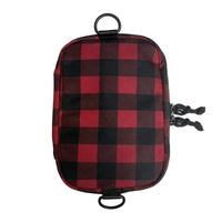The Void Admin Pouch / TexWax™ Buffalo Plaid Wax Canvas / Low Stock