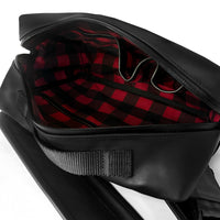 Insidious Jr. Sling / Horween Essex Rookery Leather x TexWax™ Buffalo Plaid Wax Canvas Bundle / Ships in 5-8 Weeks