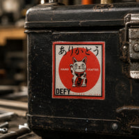 Lucky Cat Sticker / Low Stock