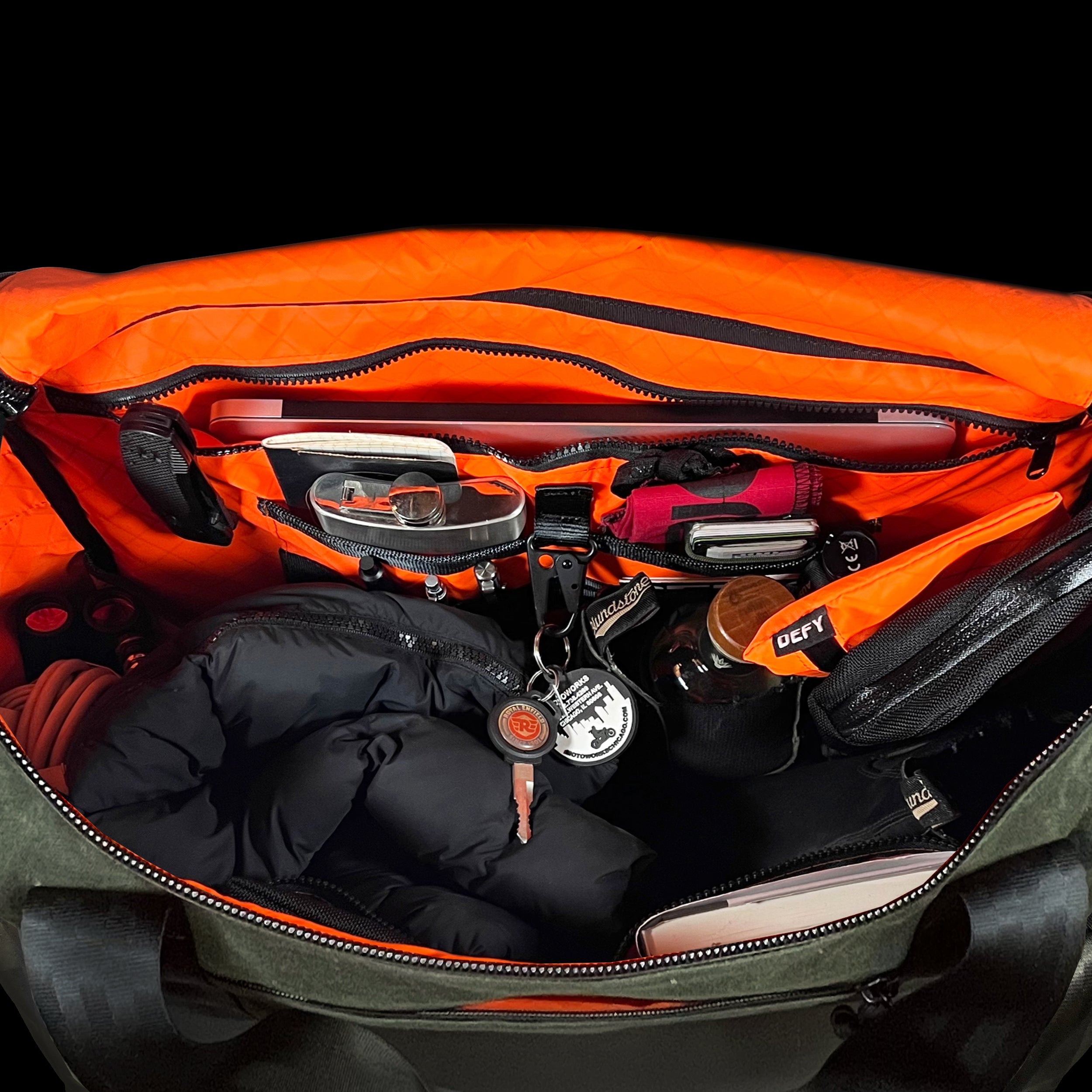 The Rover Backpack Duffel | Rogue Camo MultiCam Black™ CORDURA® – DEFY