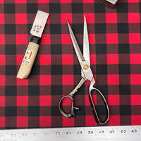 Bundle: R&R Weekender Horween Whiskey Cavalier Leather x TexWax™ Buffalo Plaid Wax Canvas / Ships in 8 Weeks