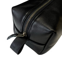 Dopp Kit / Horween Essex Rookery Leather x Buffalo Plaid Wax Canvas