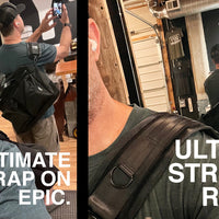 The Ultimate Strap Black X-Pac™ x Closed-Cell Foam Padding x AustriAlpin® Cobra Buckle