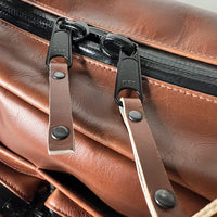 Epic 48 Hour Bundle / Horween Cavalier Whiskey Leather x TexWax™ Autumn Plaid Wax Canvas / Ships in 3-6 Weeks