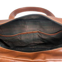 Epic 48 Hour Bundle / Horween Cavalier Whiskey Leather x TexWax™ Autumn Plaid Wax Canvas / Ships in 3-6 Weeks