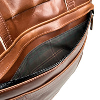 Epic 48 Hour Bundle / Horween Cavalier Whiskey Leather x TexWax™ Autumn Plaid Wax Canvas / Ships in 3-6 Weeks