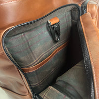 Epic 48 Hour Bundle / Horween Cavalier Whiskey Leather x TexWax™ Autumn Plaid Wax Canvas / Ships in 3-6 Weeks