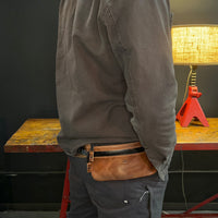 Nefarious 'Naked' Edition / Horween Cavalier Whiskey Leather / Ships in 3-6 Weeks