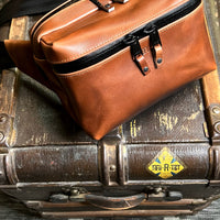 The Parker Pack 2.0 / Horween Cavalier Whiskey Leather / Ships in 4-6 Weeks