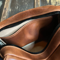 The Parker Pack 2.0 / Horween Cavalier Whiskey Leather / Ships in 4-6 Weeks