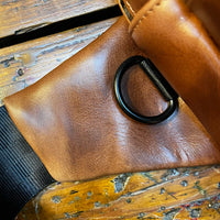 The Parker Pack 2.0 / Horween Cavalier Whiskey Leather / Ships in 4-6 Weeks