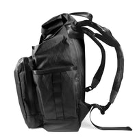 VerBockel 'Day Pack' Roll Top Backpack 2.0 Black X-Pac / Ships in 3-6 Weeks
