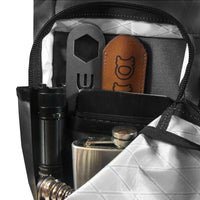 VerBockel 'Day Pack' Roll Top Backpack 2.0 Black X-Pac / Ships in 3-6 Weeks