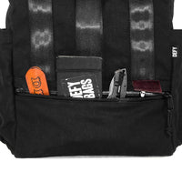 VerBockel Roll Top Backpack 2.0 'Un-Zipped' / Black TexWax™ Canvas / Ships in 3-6 Weeks