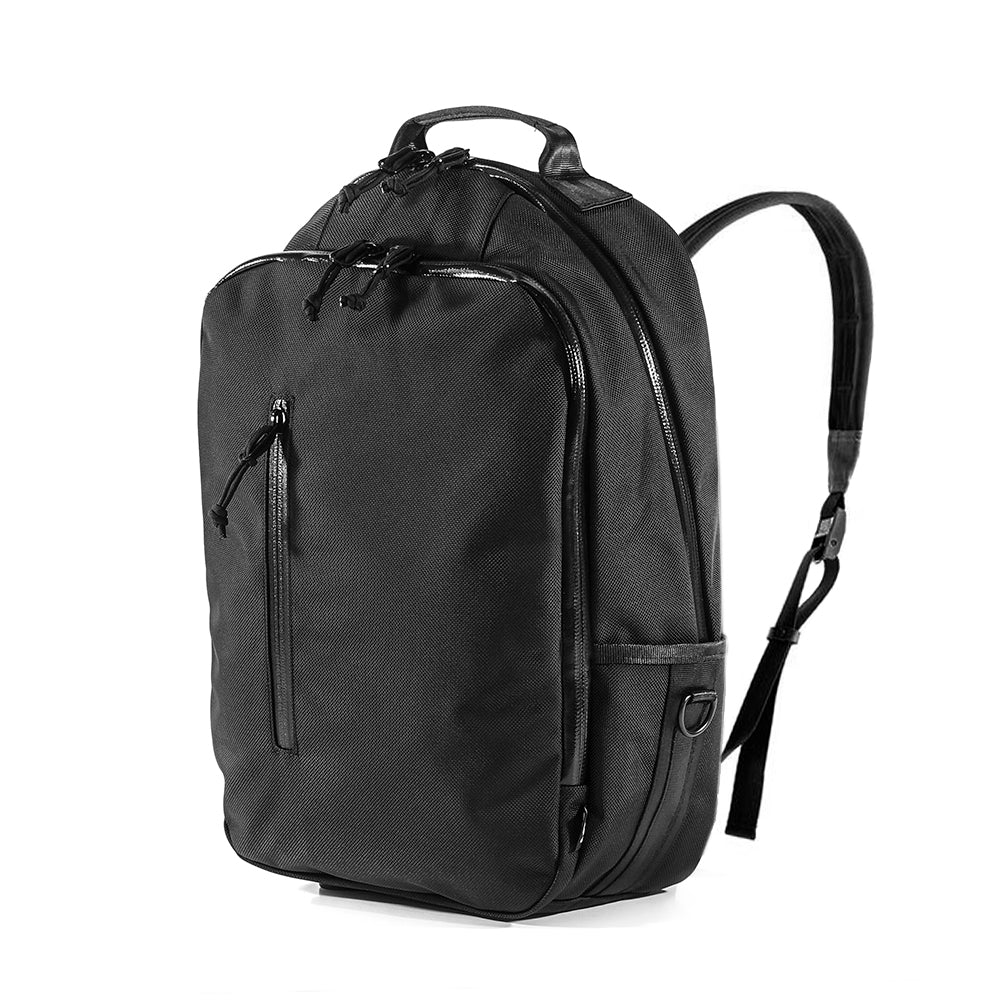 Bucket Bag String Backpack  Black Ballistic Nylon – DEFY