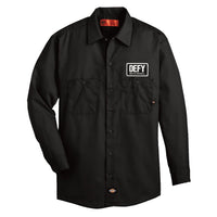 DICKIES X DEFY / Industrial Long Sleeve Work Shirt