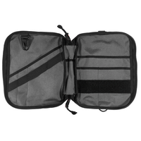 The Void Horween Oxblood Chromexel® Leather x Ballistic Nylon Admin Pouch / Large