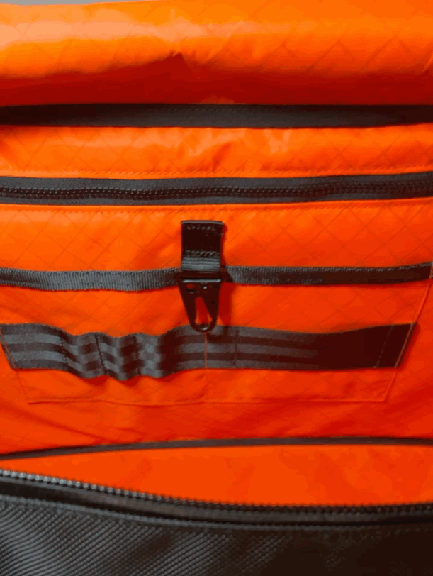 The Rover Backpack 'Fire Edition' Ballistic Nylon x ECOPAK™ EPX Blaze Orange | Low Stock