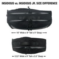 Insidious Jr. Sling / Horween Oxblood Chromexel® Leather + Ballistic Nylon Edition / Ships in 4-6 Weeks