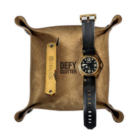 DEFY CLUTTER Valet Tray / Horween Leather