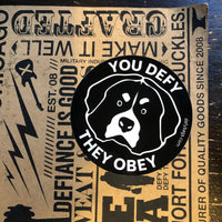 YOU DEFY, THEY OBEY | 2 Otis Sticker Pack